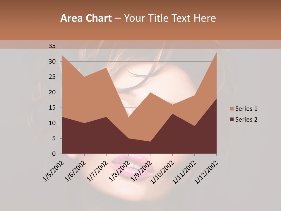 Bright Close Up Dark Background PowerPoint Template