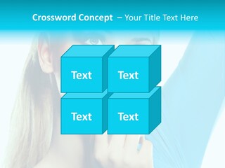 Beautiful Beauty Black PowerPoint Template