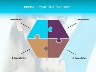 Beautiful Beauty Black PowerPoint Template