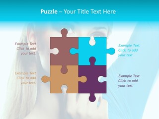 Beautiful Beauty Black PowerPoint Template