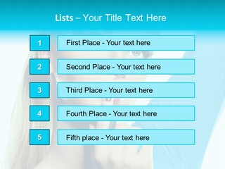 Beautiful Beauty Black PowerPoint Template