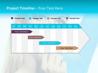 Beautiful Beauty Black PowerPoint Template