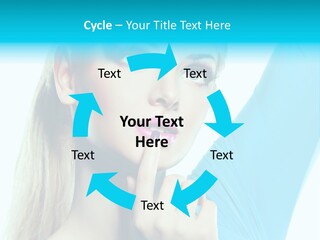 Beautiful Beauty Black PowerPoint Template