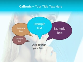 Beautiful Beauty Black PowerPoint Template