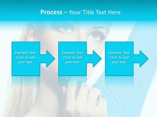 Beautiful Beauty Black PowerPoint Template