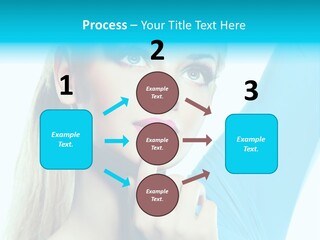 Beautiful Beauty Black PowerPoint Template