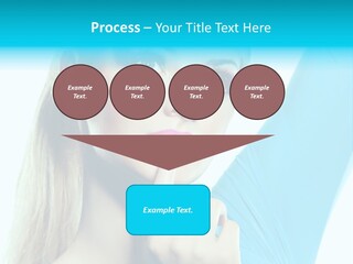 Beautiful Beauty Black PowerPoint Template