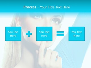 Beautiful Beauty Black PowerPoint Template