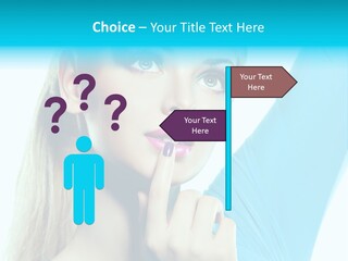 Beautiful Beauty Black PowerPoint Template