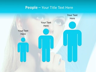 Beautiful Beauty Black PowerPoint Template