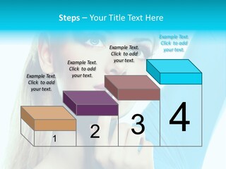 Beautiful Beauty Black PowerPoint Template