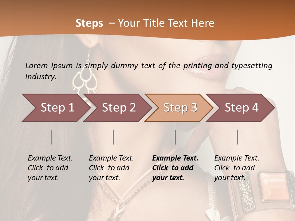 Glamour Elegance Style PowerPoint Template