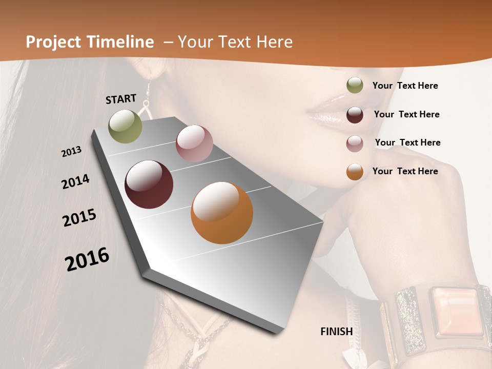 Glamour Elegance Style PowerPoint Template