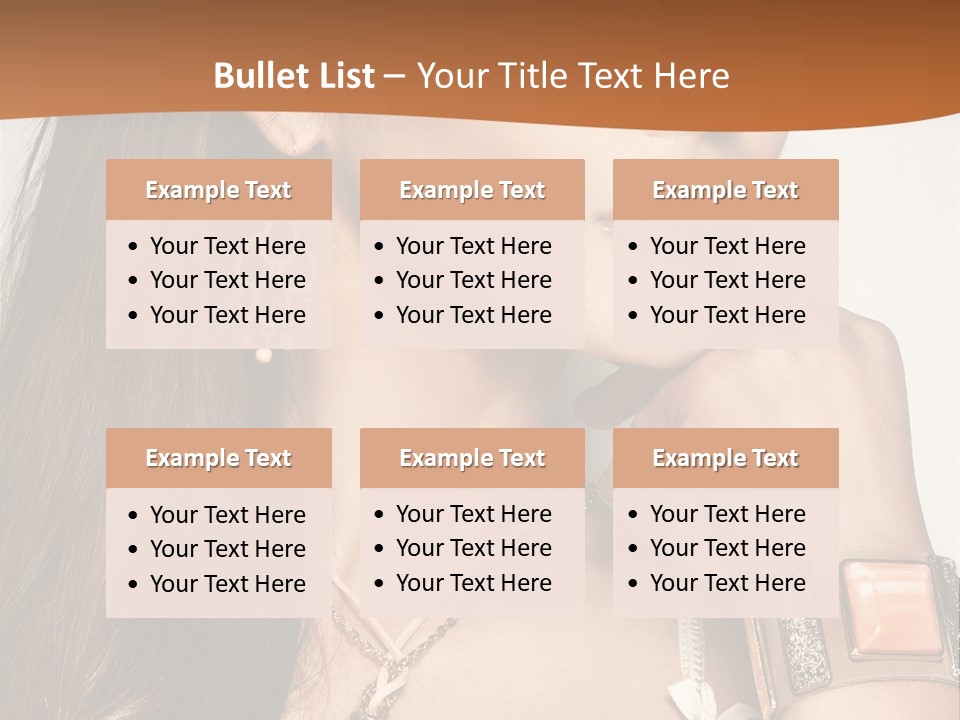 Glamour Elegance Style PowerPoint Template
