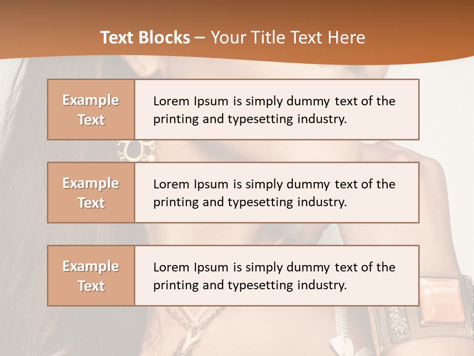 Glamour Elegance Style PowerPoint Template