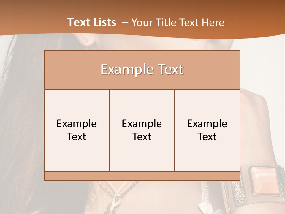 Glamour Elegance Style PowerPoint Template