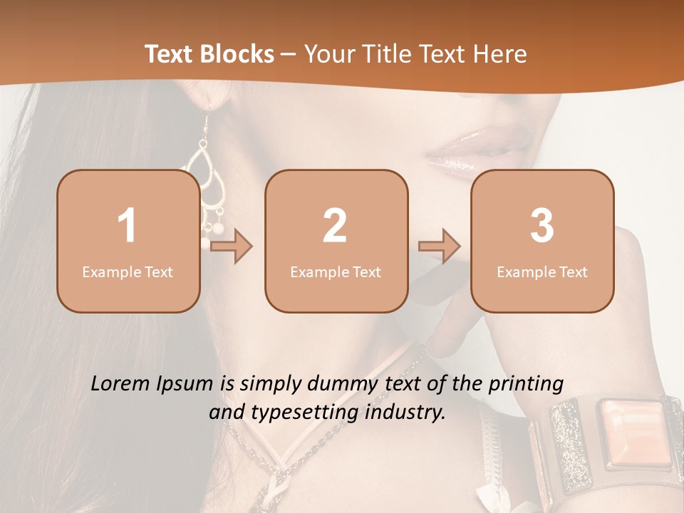 Glamour Elegance Style PowerPoint Template