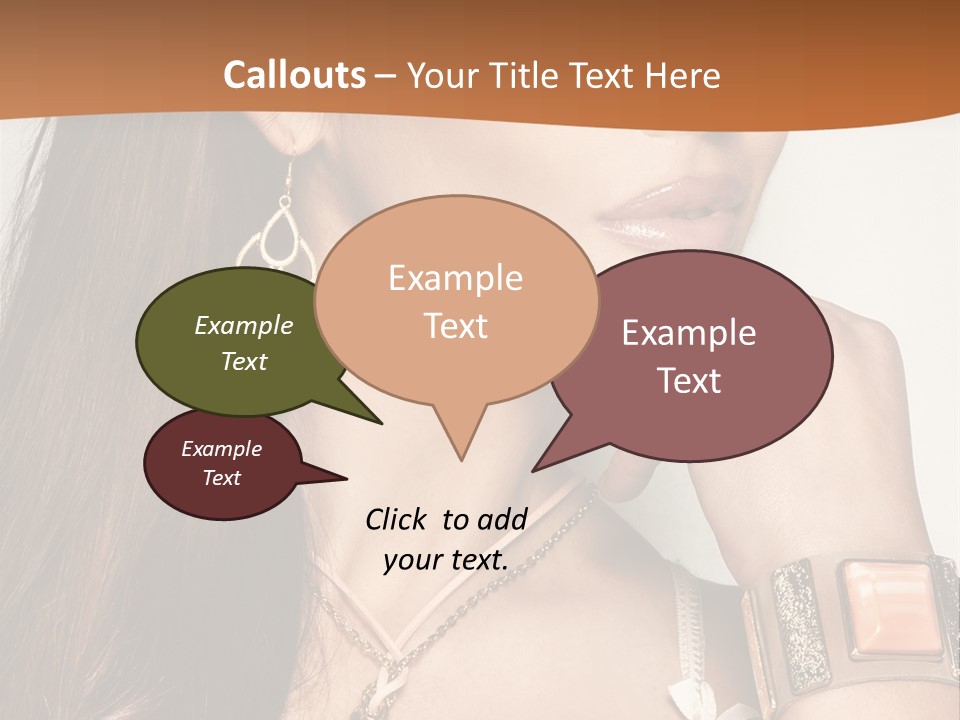 Glamour Elegance Style PowerPoint Template