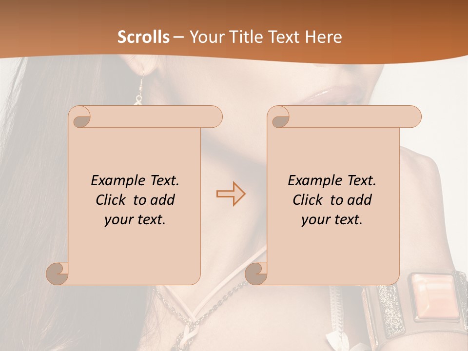 Glamour Elegance Style PowerPoint Template