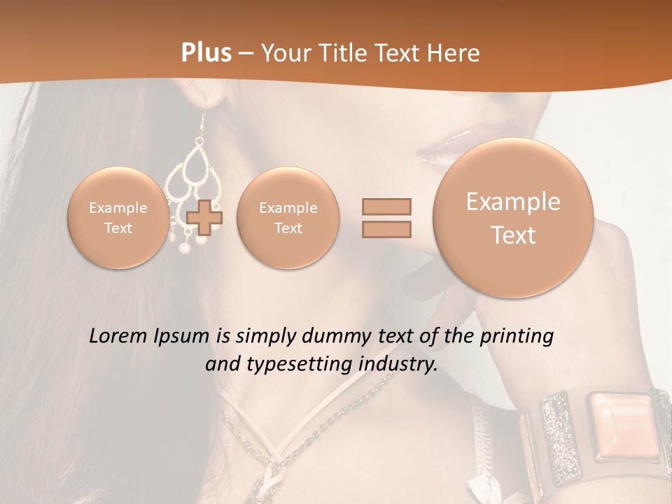 Glamour Elegance Style PowerPoint Template