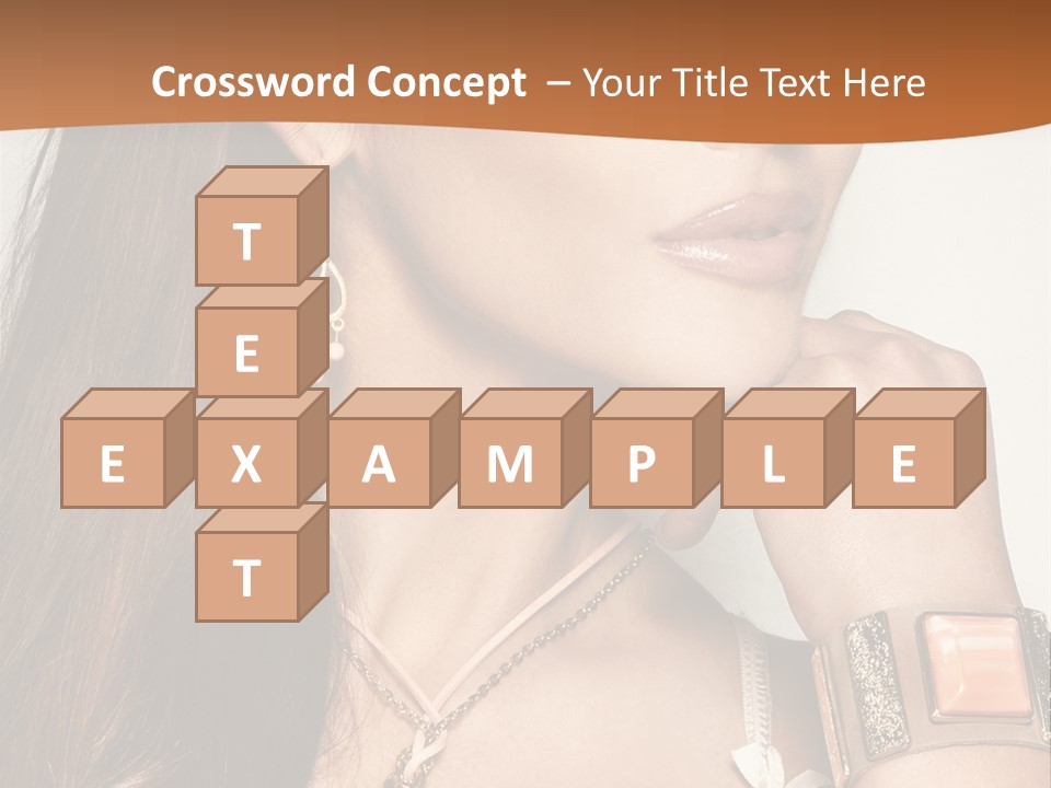 Glamour Elegance Style PowerPoint Template