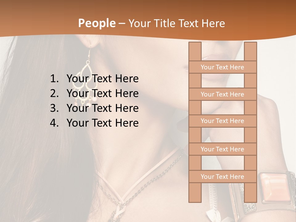 Glamour Elegance Style PowerPoint Template