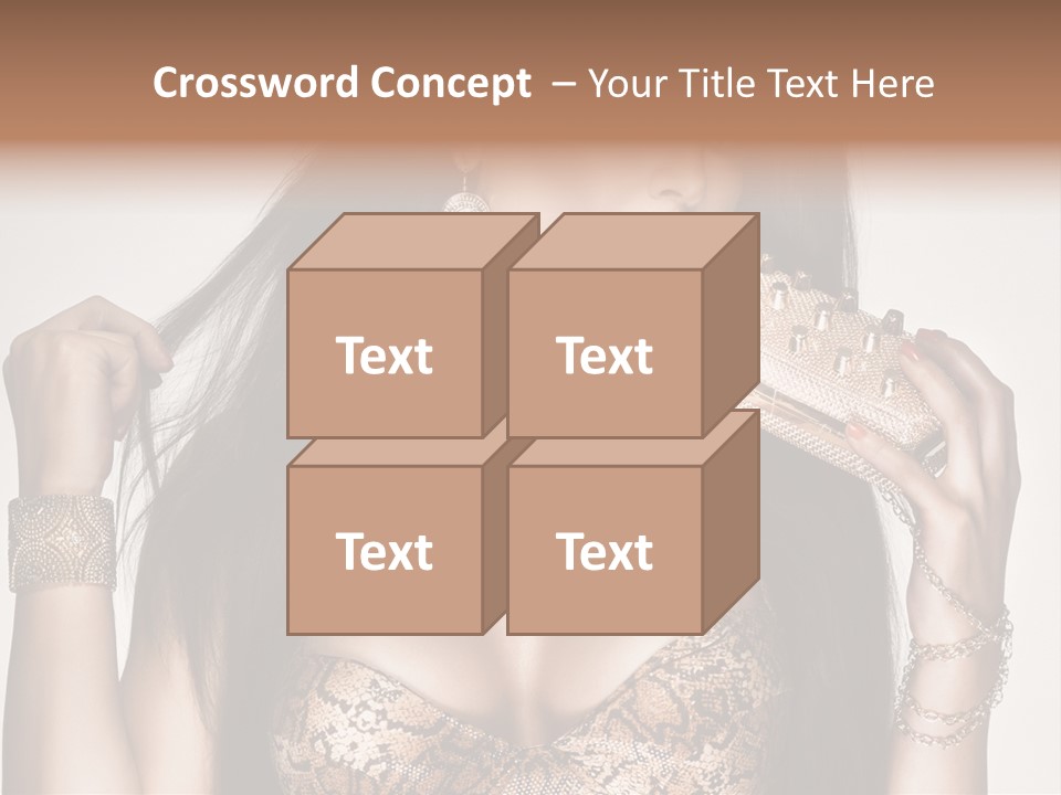 Luxury Brown Young PowerPoint Template