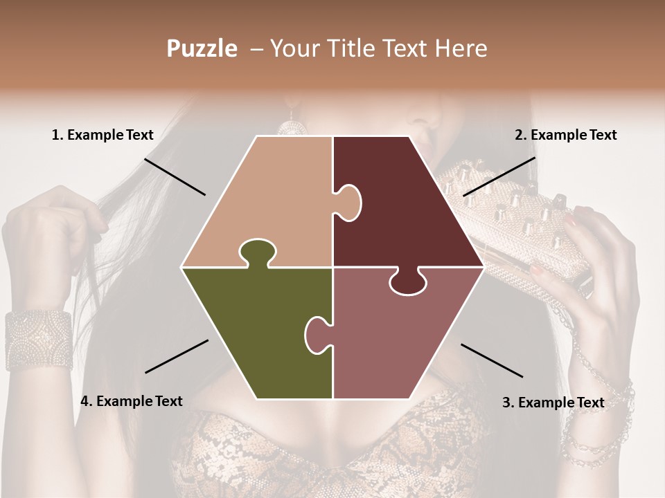 Luxury Brown Young PowerPoint Template