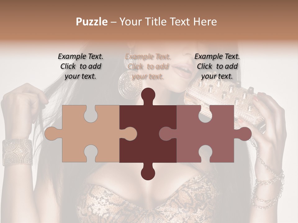Luxury Brown Young PowerPoint Template