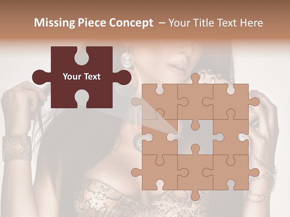 Luxury Brown Young PowerPoint Template
