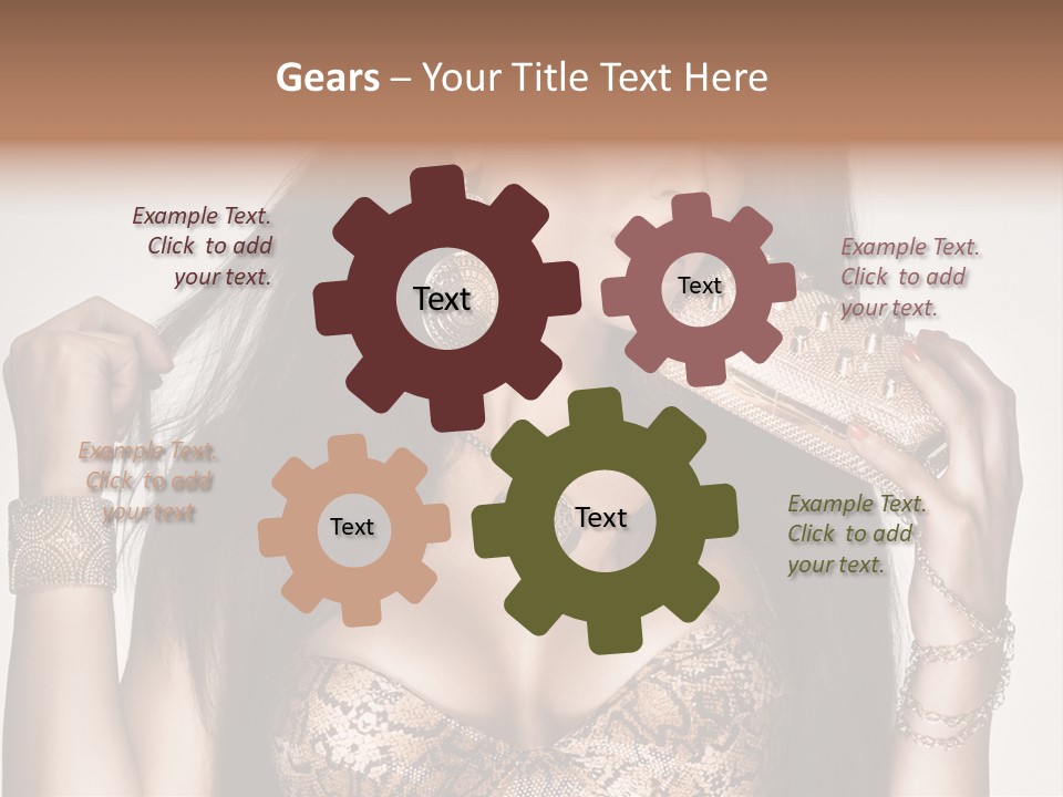 Luxury Brown Young PowerPoint Template
