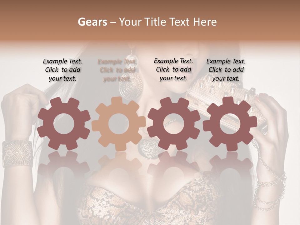 Luxury Brown Young PowerPoint Template