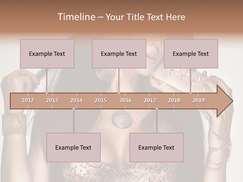 Luxury Brown Young PowerPoint Template