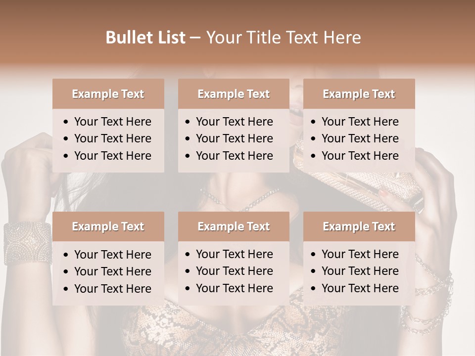 Luxury Brown Young PowerPoint Template