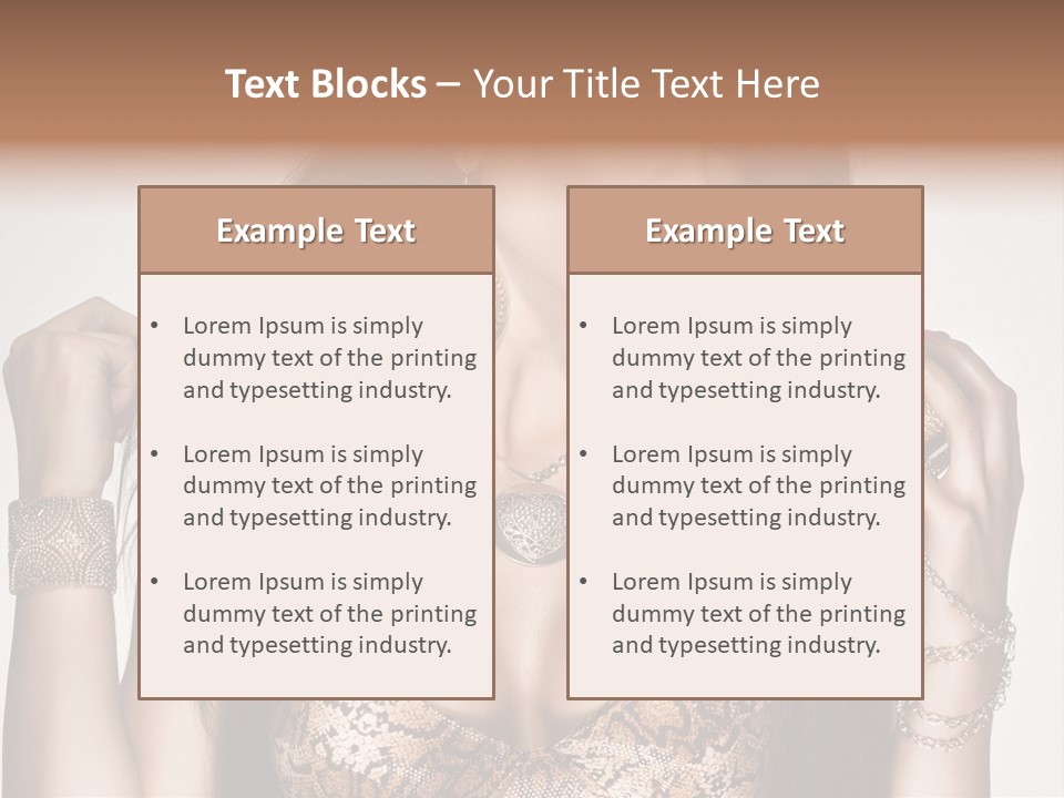 Luxury Brown Young PowerPoint Template