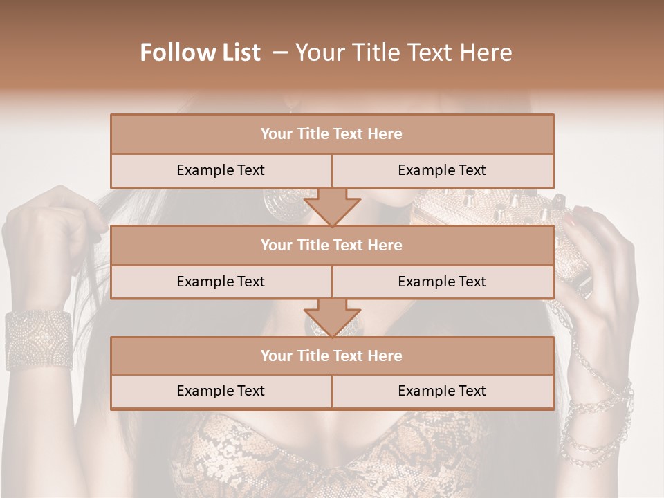 Luxury Brown Young PowerPoint Template