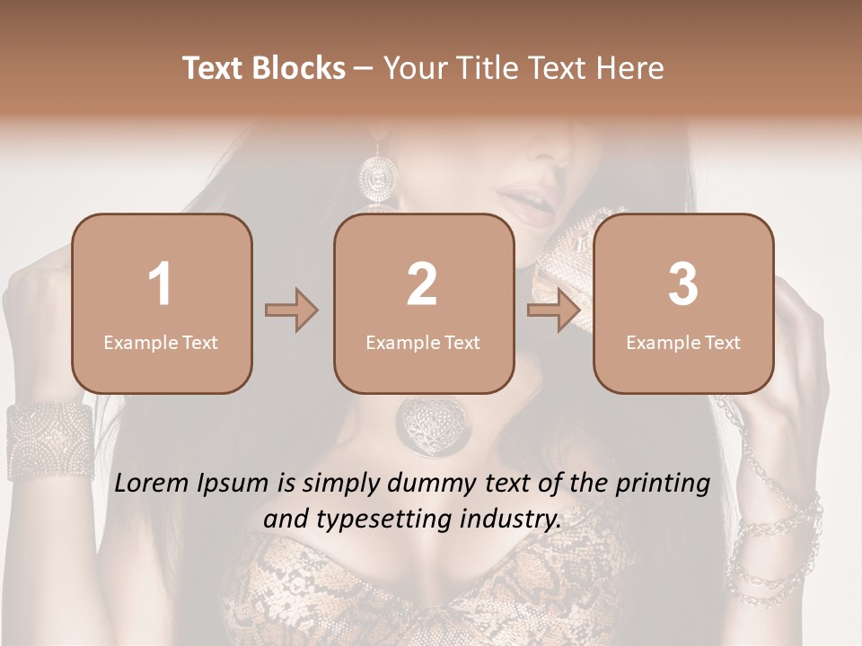 Luxury Brown Young PowerPoint Template