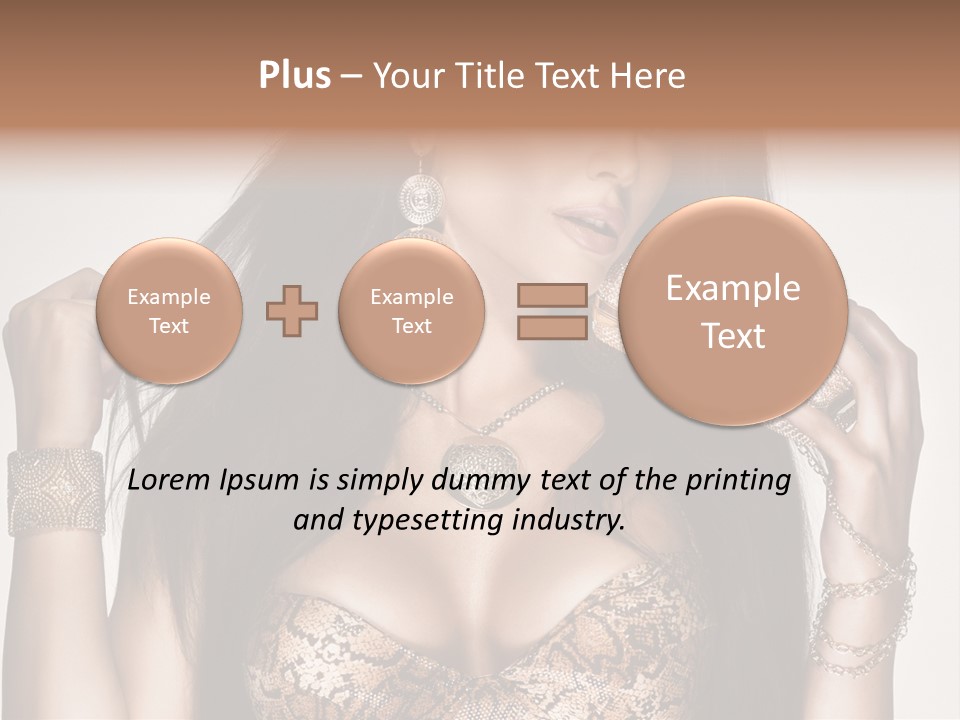 Luxury Brown Young PowerPoint Template
