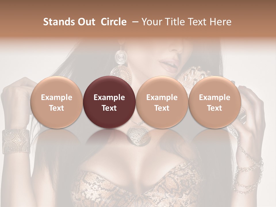 Luxury Brown Young PowerPoint Template