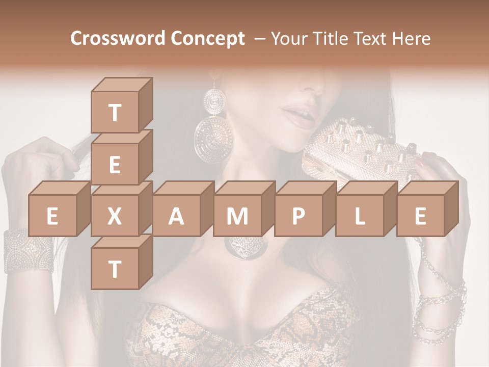 Luxury Brown Young PowerPoint Template