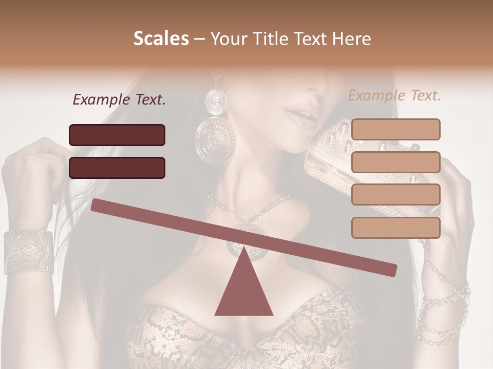 Luxury Brown Young PowerPoint Template