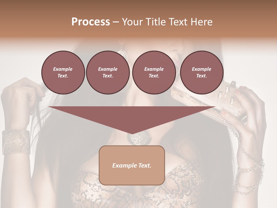 Luxury Brown Young PowerPoint Template