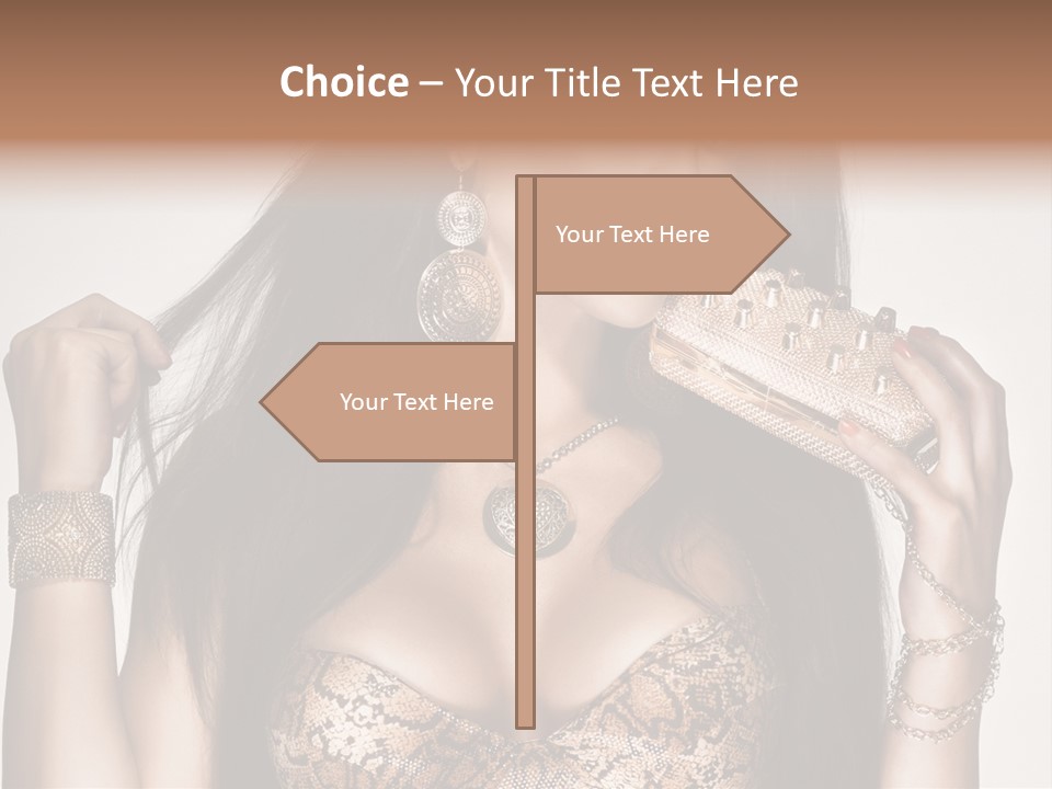 Luxury Brown Young PowerPoint Template
