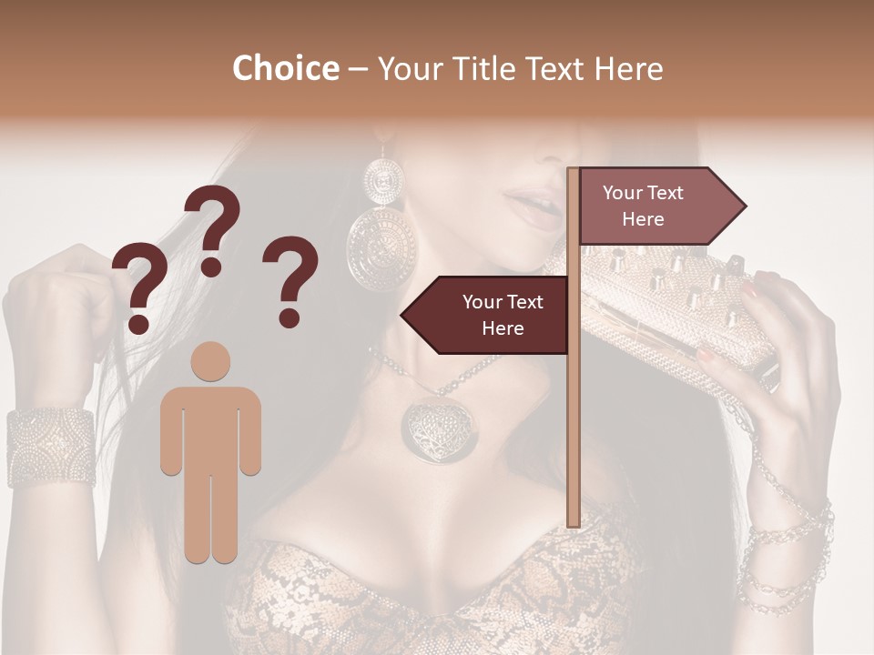 Luxury Brown Young PowerPoint Template