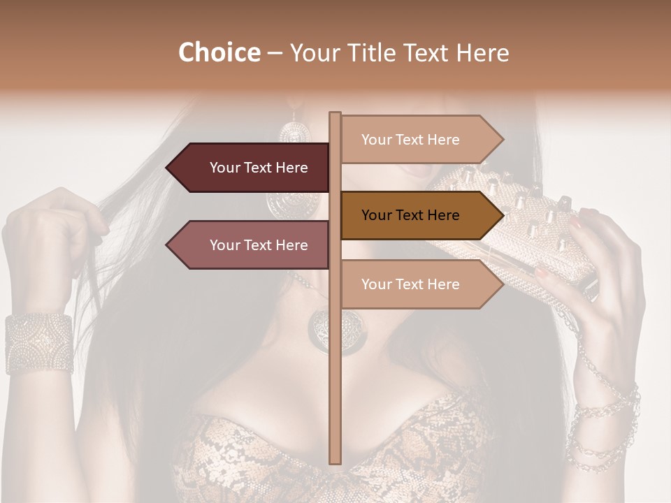 Luxury Brown Young PowerPoint Template