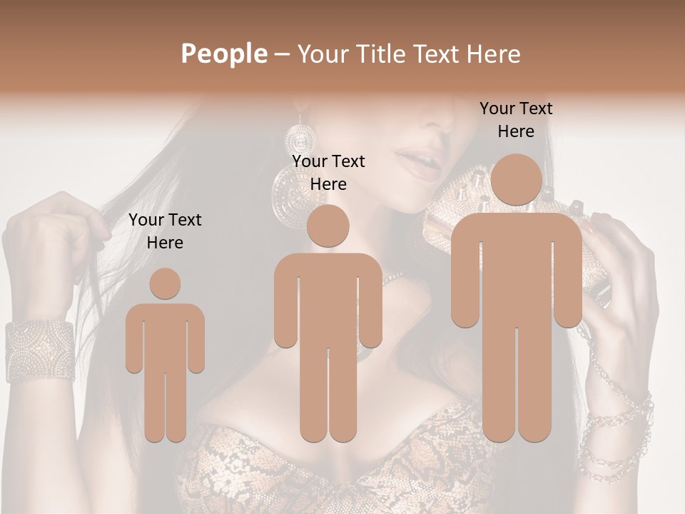 Luxury Brown Young PowerPoint Template