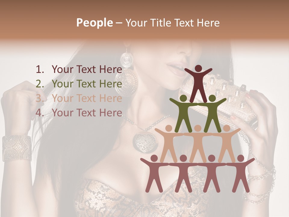 Luxury Brown Young PowerPoint Template