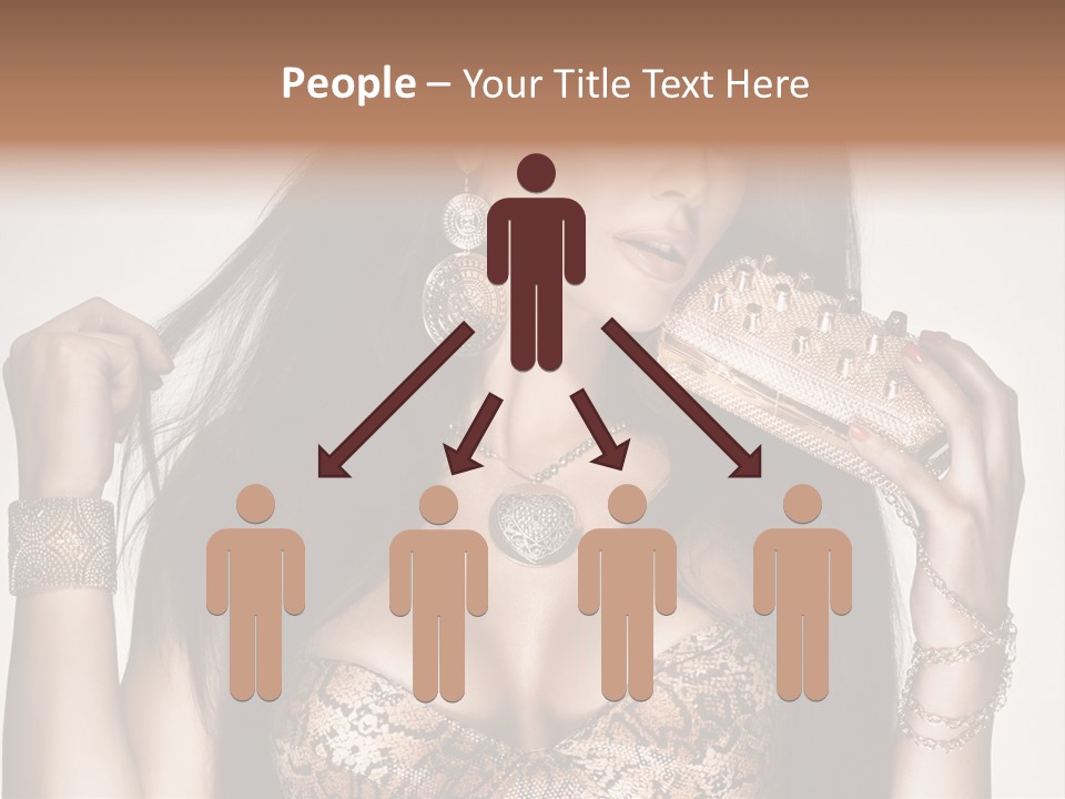 Luxury Brown Young PowerPoint Template