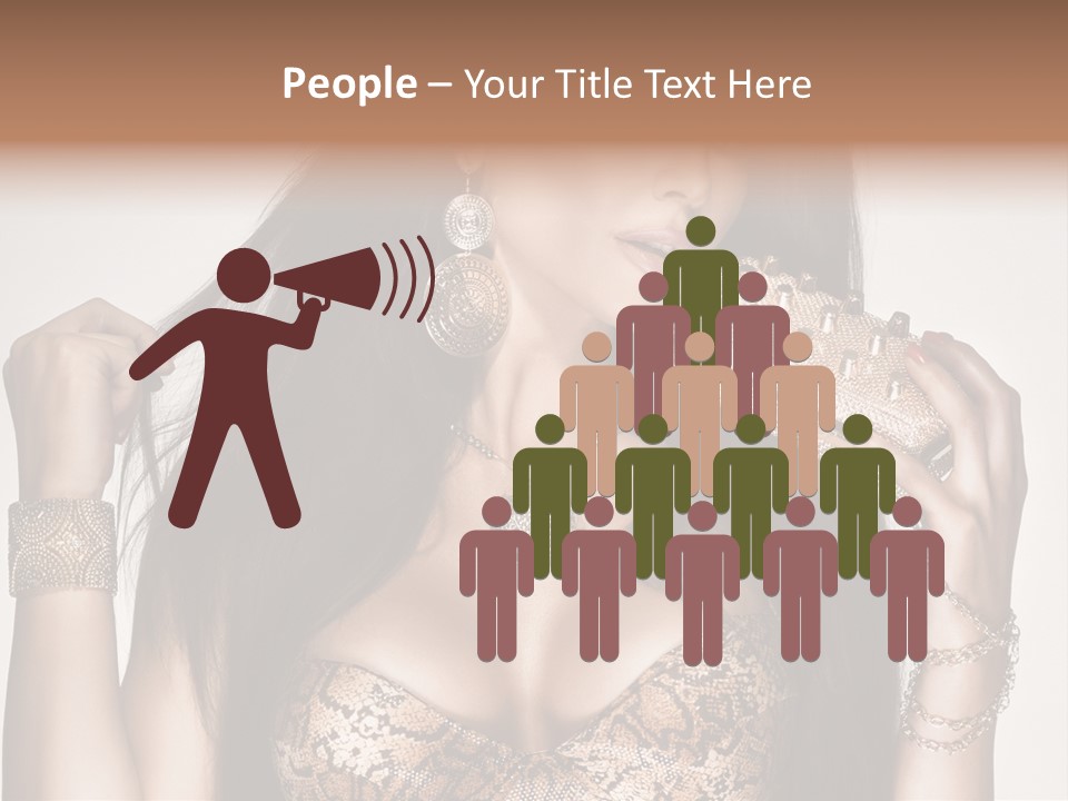 Luxury Brown Young PowerPoint Template