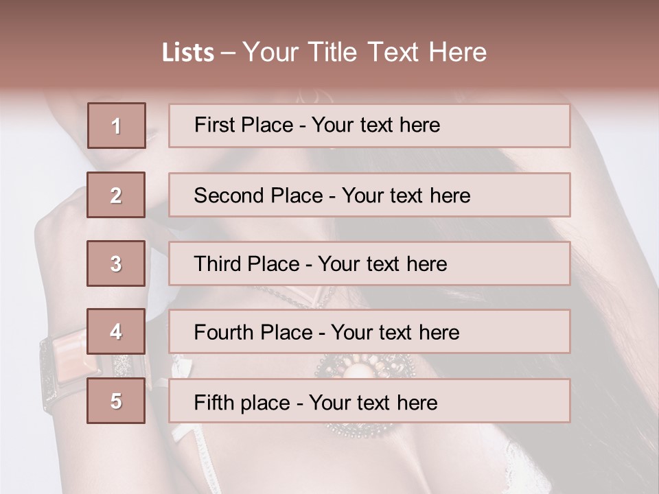 Sensuality Vintage Luxury PowerPoint Template